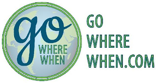 GO WHERE WHEN GOWHEREWHEN.COM logo