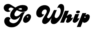 GO WHIP logo