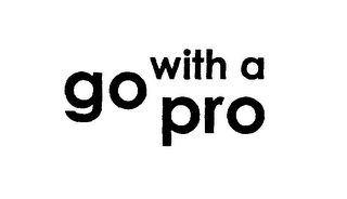 GO WITH A PRO logo