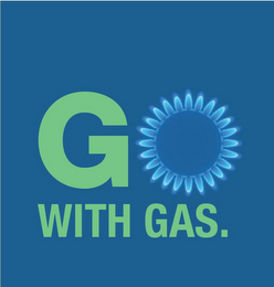 GO WITH GAS. logo