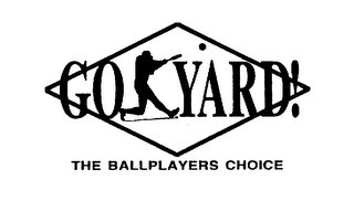 GO YARD! THE BALLPLAYERS CHOICE logo