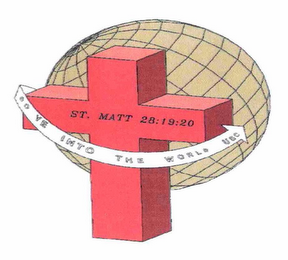 GO YE INTO THE WORLD UBC ST. MATT 28:19:20 logo