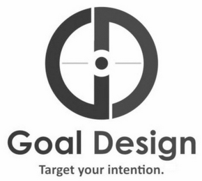 GOAL DESIGN TARGET YOUR INTENTION. logo