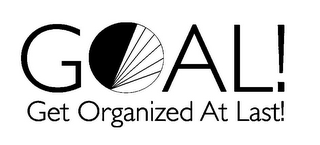 GOAL! GET ORGANIZED AT LAST! logo