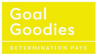 GOAL GOODIES DETERMINATION PAYS logo