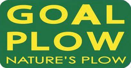GOAL PLOW NATURE'S PLOW logo