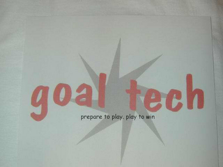 GOAL TECH PREPARE TO PLAY.  PLAY TO WIN logo