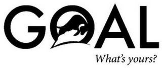 GOAL WHAT'S YOURS logo