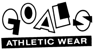 GOALS ATHLETIC WEAR logo