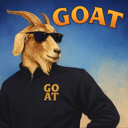 GOAT GO AT logo