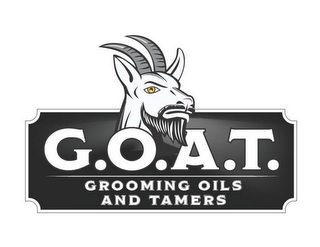 G.O.A.T. GROOMING OILS AND TAMERS logo