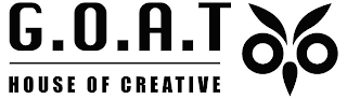 G.O.A.T HOUSE OF CREATIVE logo