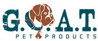 G.O.A.T. PET PRODUCTS logo
