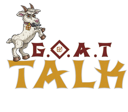 G.O.A.T TALK logo