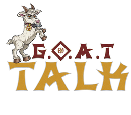 G.O.A.T TALK FLYGUYDC FLYGUYDC logo