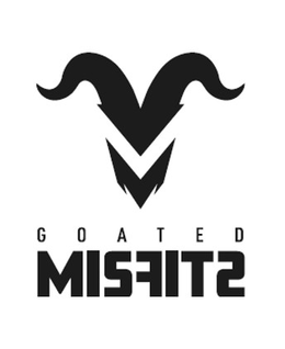GOATED MISFITS logo