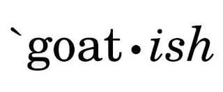 `GOAT·ISH logo