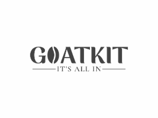 GOATKIT IT'S ALL IN logo