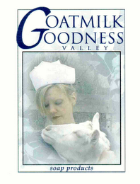 GOATMILK GOODNESS VALLEY SOAP PRODUCTS logo