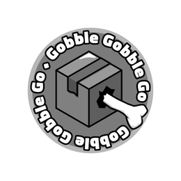 GOBBLE GOBBLE GO . GOBBLE GOBBLE GO logo