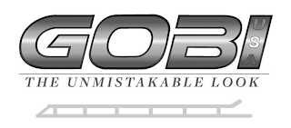GOBI THE UNMISTAKABLE LOOK USA logo