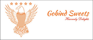 GOBIND SWEETS HEAVENLY DELIGHTS logo