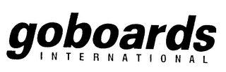 GOBOARDS INTERNATIONAL logo
