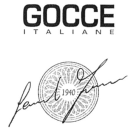 GOCCE ITALIANE LEONARDI FRANCESCO 1940 logo