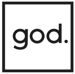 GOD. logo