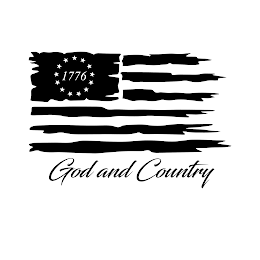 GOD AND COUNTRY 1776 logo