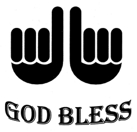 GOD BLESS logo