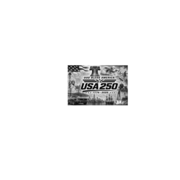 GOD BLESS AMERICA. USA 250 1776 - 2026 logo