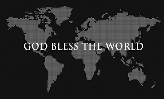 GOD BLESS THE WORLD logo