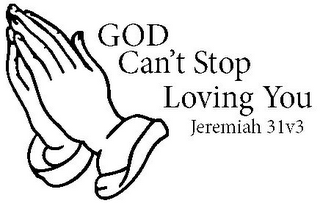 GOD CAN'T STOP LOVING YOU JEREMIAH 31V3 logo