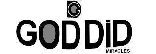GOD DID MIRACLES logo