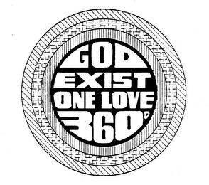 GOD EXIST ONE LOVE 360 logo