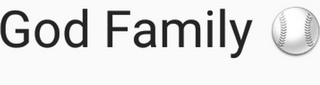 GOD FAMILY logo
