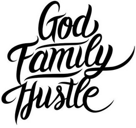 GOD FAMILY HUSTLE logo