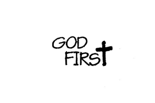 GOD FIRST logo