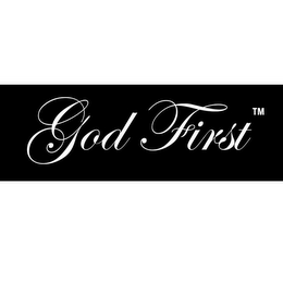 GOD FIRST logo