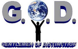 G.O.D. GENTLEMEN OF DISTINCTION logo