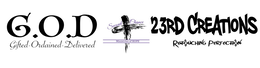 G.O.D GIFTED-ORDAINED-DELIVERED SECOND CHANCE MINISTRIES OF HOPE 23RD CREATIONS RETOUCHING PERFECTION logo