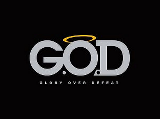 G.O.D. GLORY OVER DEFEAT logo