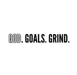 GOD. GOALS. GRIND. logo