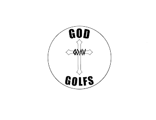 GOD GOLFS logo