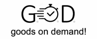 G.O.D. GOODS ON DEMAND! logo