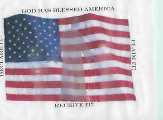 GOD HAS BLESSED AMERICA DECLARE IT! CLAIM IT! RECEIVE IT! logo