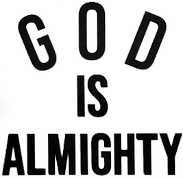 GOD IS ALMIGHTY logo
