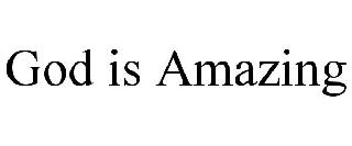 GOD IS AMAZING logo