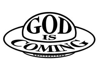 GOD IS COMING logo